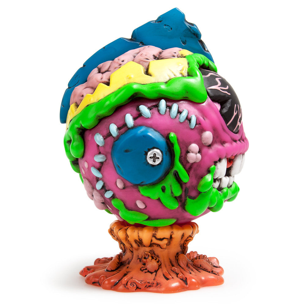 Mad Balls x Kidrobot Bot Head Medium Figure - Mindzai  - 3