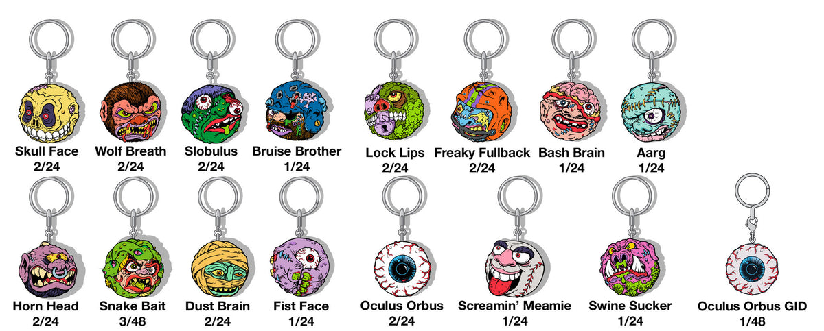 Mad Balls Keychain Series Blind Box by Kidrobot - Mindzai  - 13