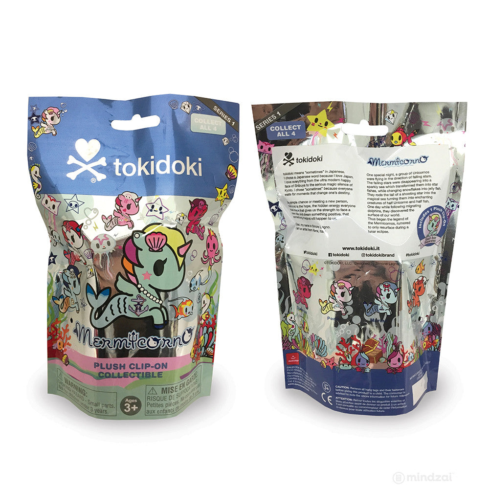 Mermicorno Plush Clip-on Collectible Series 1  Blind Bag