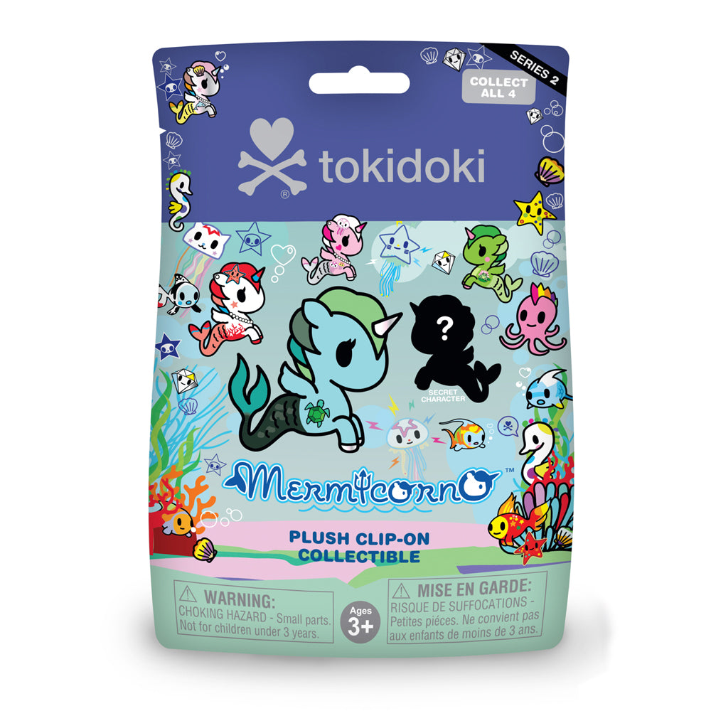 Mermicorno Plush Clip-on Collectible Series 2 Blind Bag