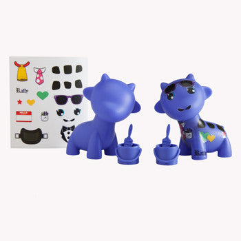 Micro Raffy 2.5" Multicolor Edition by kidrobot - Mindzai  - 3