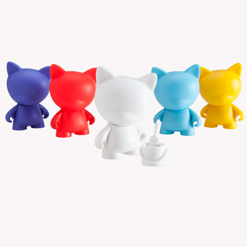 Micro Trikky 2.5" Multicolor Edition by kidrobot - Mindzai  - 1
