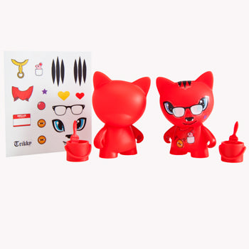 Micro Trikky 2.5" Multicolor Edition by kidrobot - Mindzai  - 3