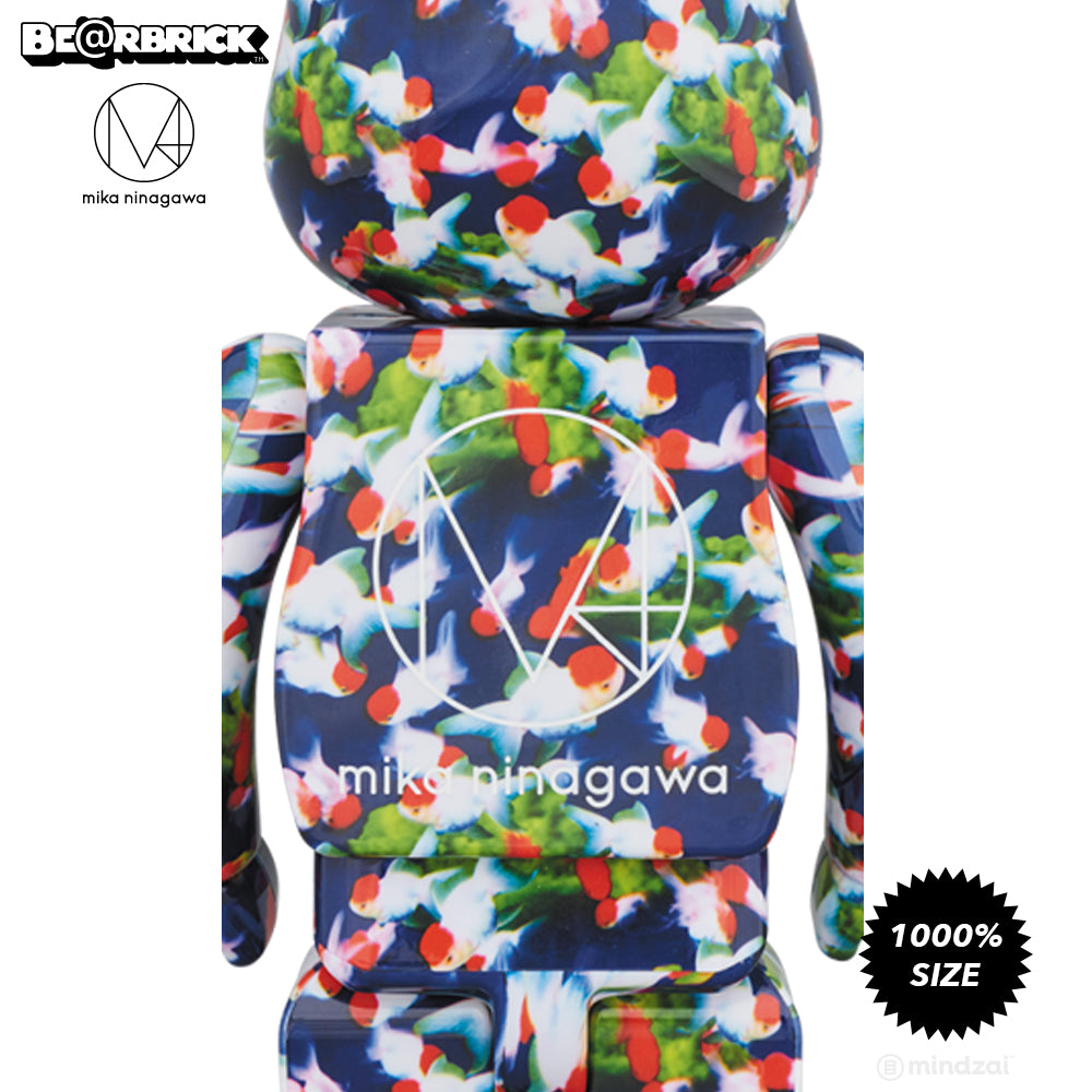 Goldfish 1000% Bearbrick by Mika Ninagawa x Medicom Toy