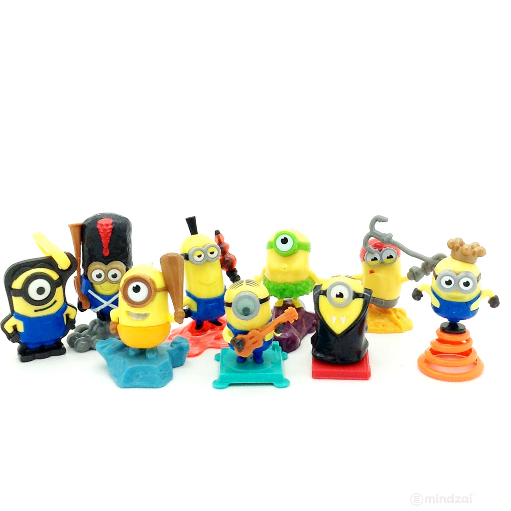 Despicable Me Minion Kinder Surprise - Set of 9 Minions