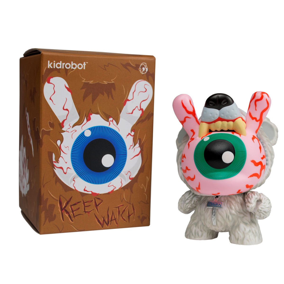 Bad News Dunny Polar Edition 3 inch by Kidrobot x Mishka - Mindzai  - 2