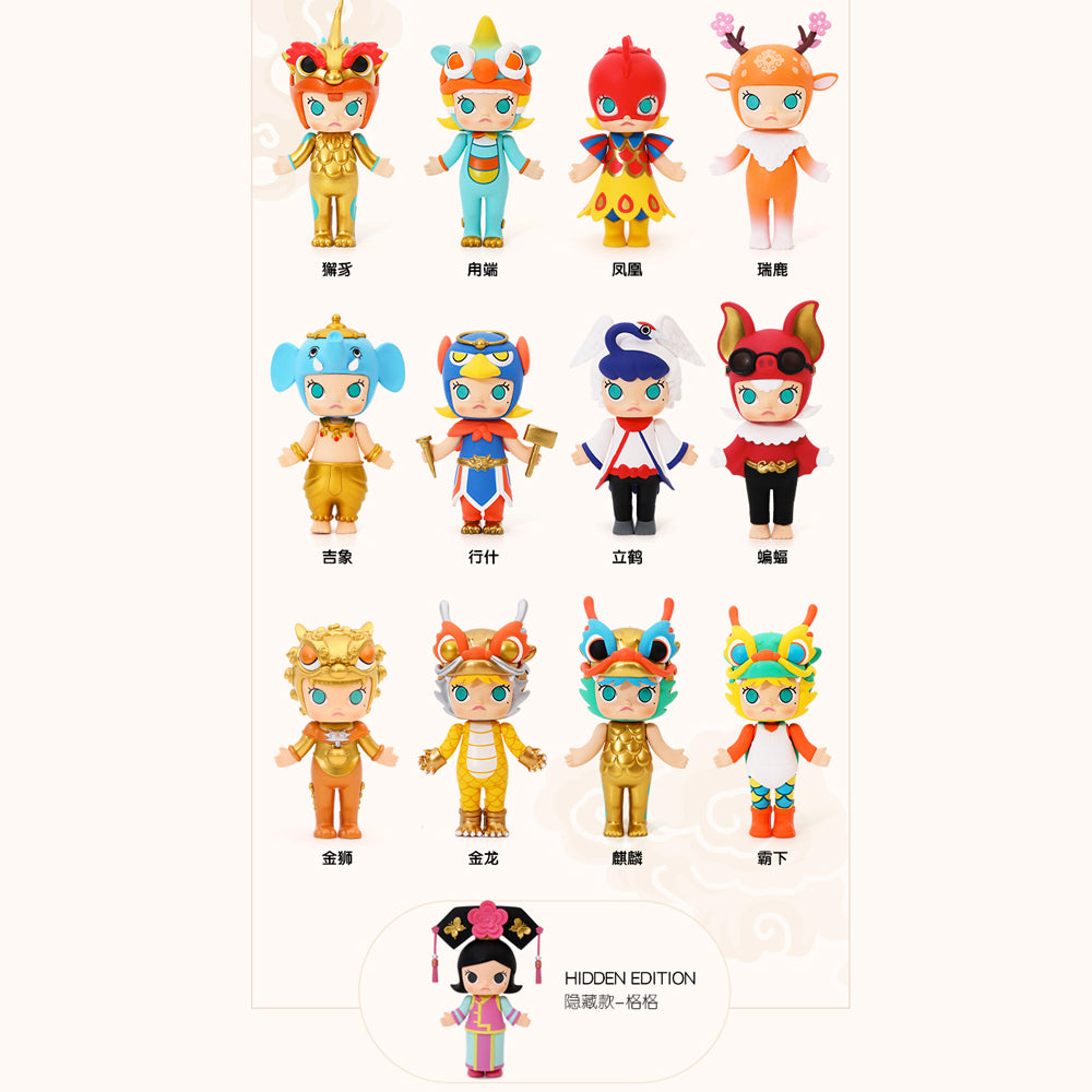 Molly Forbidden City Blind Box Toy by Kennyswork x POP MART