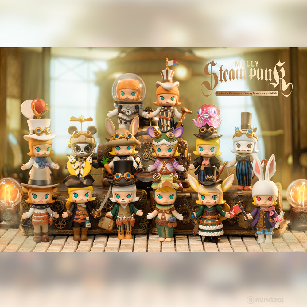 Molly Steampunk Blind Box Series by Kennyswork x POP MART