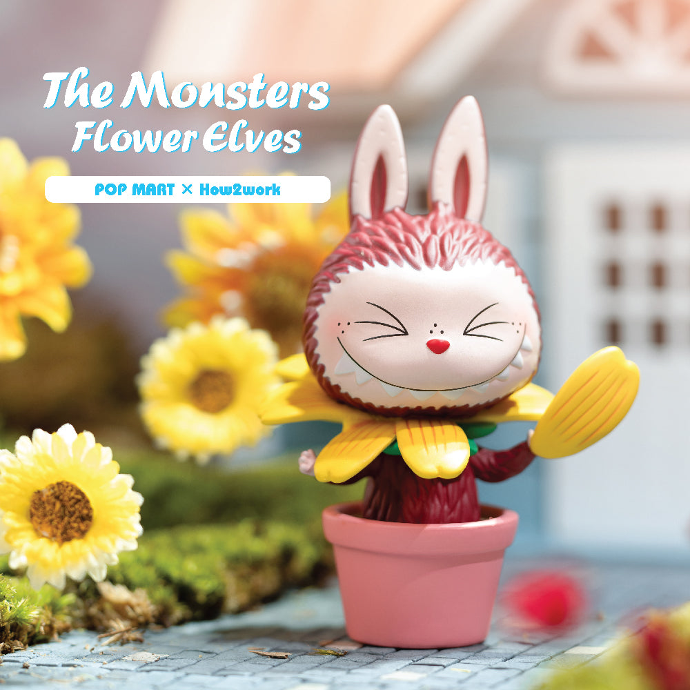 The Monsters Flower Elves Blind Box Series by Kasing Lung x POP MART