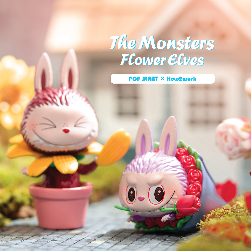 The Monsters Flower Elves Blind Box Series by Kasing Lung x POP MART