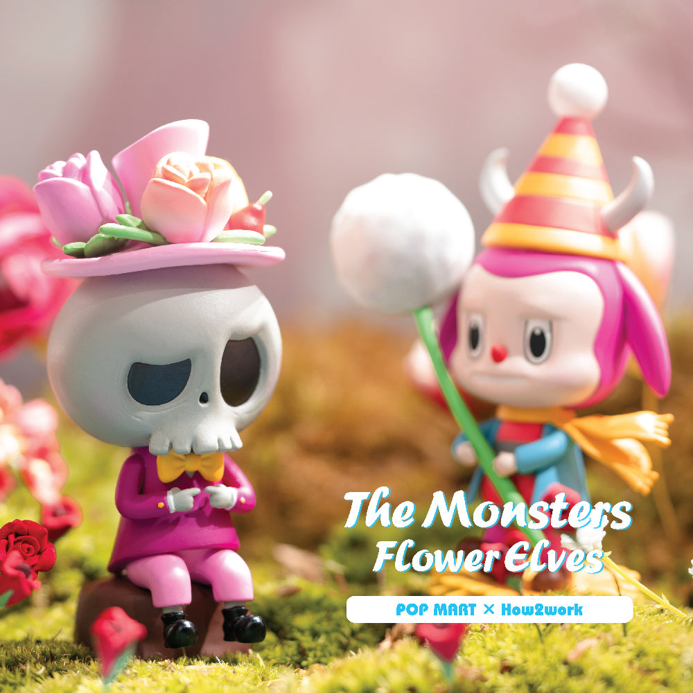 The Monsters Flower Elves Blind Box Series by Kasing Lung x POP MART
