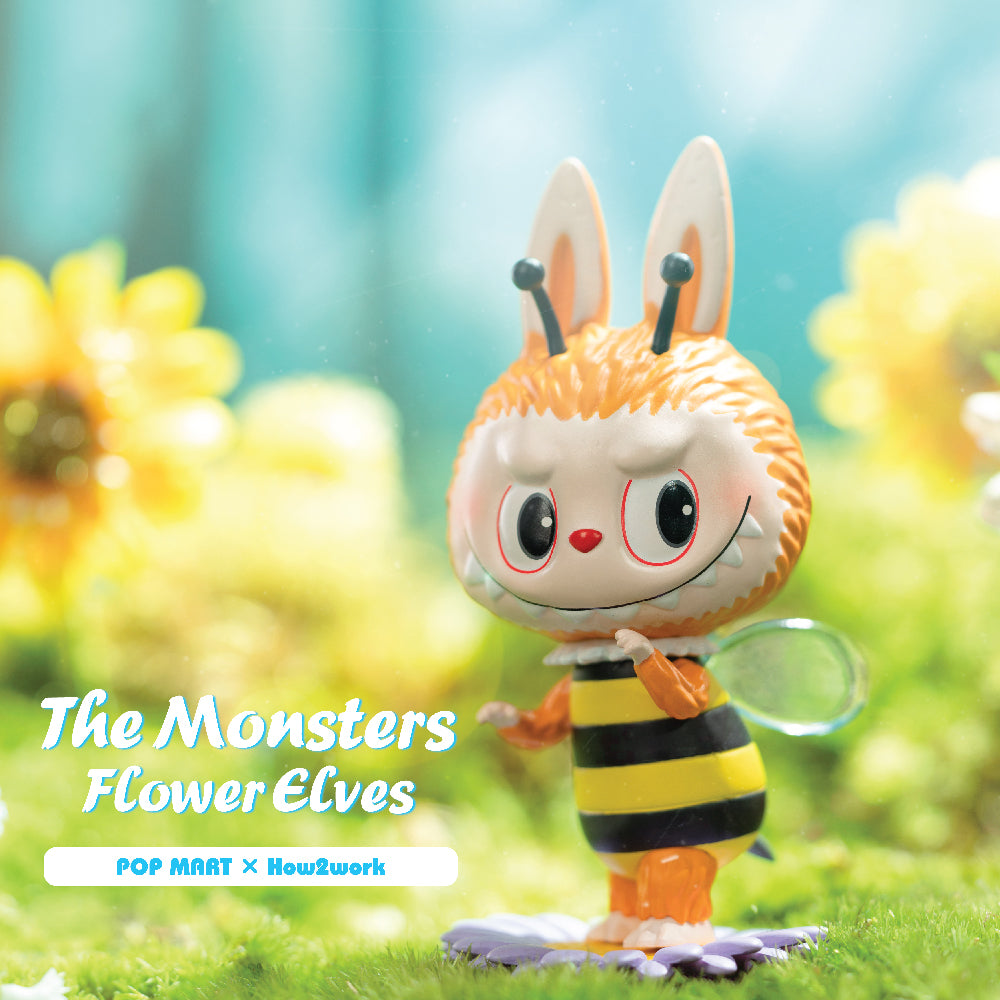 The Monsters Flower Elves Blind Box Series by Kasing Lung x POP MART