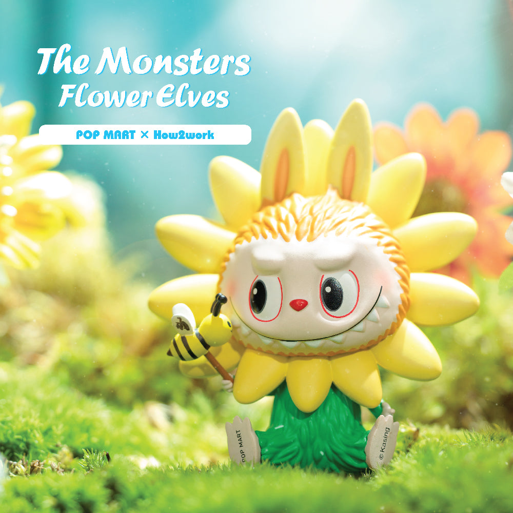 The Monsters Flower Elves Blind Box Series by Kasing Lung x POP MART
