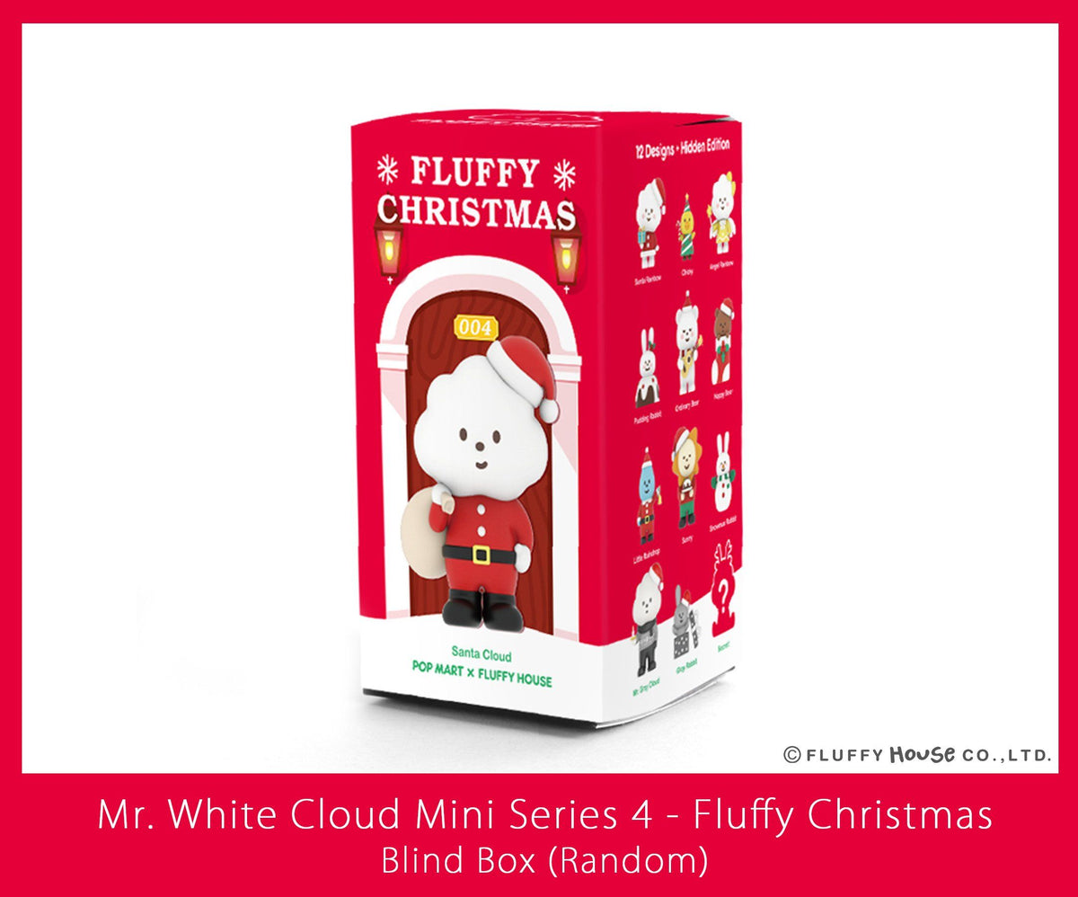 Mr. White Cloud Mini Series 4 Fluffy Christmas Edition by Fluffy House x POP MART