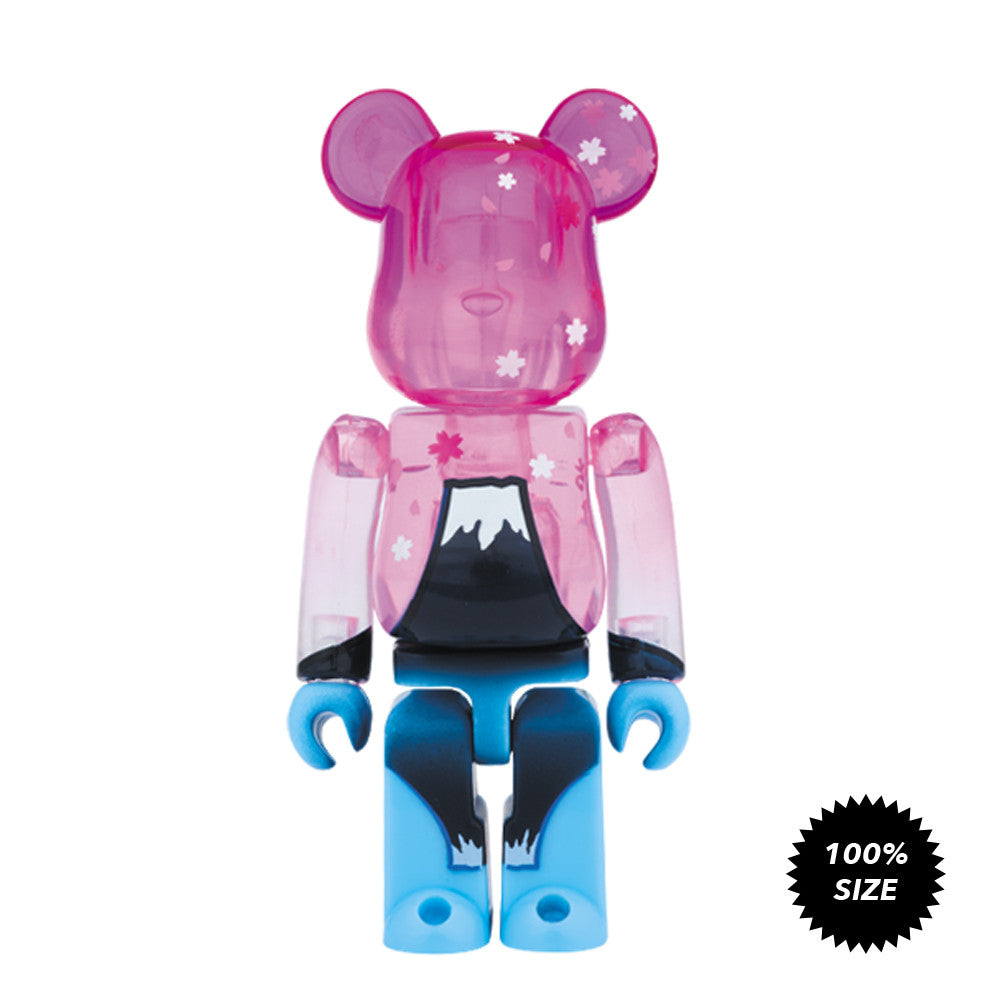 Tokyo Skytree Mt. Fuji Reflection 100% Bearbrick *Tokyo Treasures* - Mindzai  - 1