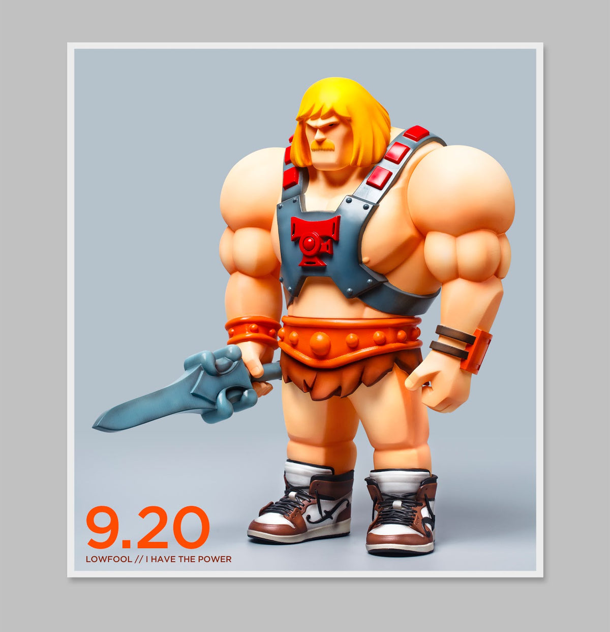 I Have The Power Art Toy Figure by Low Fool - Fools Paradise (NO Box)