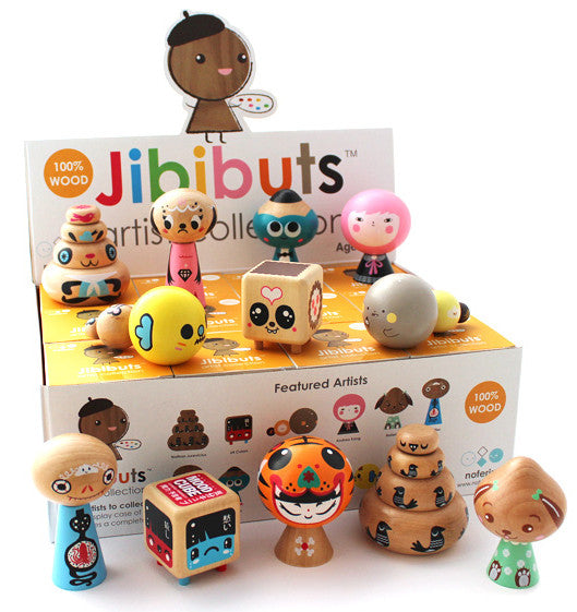 Jibibuts Artist Series Wooden Blind Box by Noferin - Mindzai  - 1