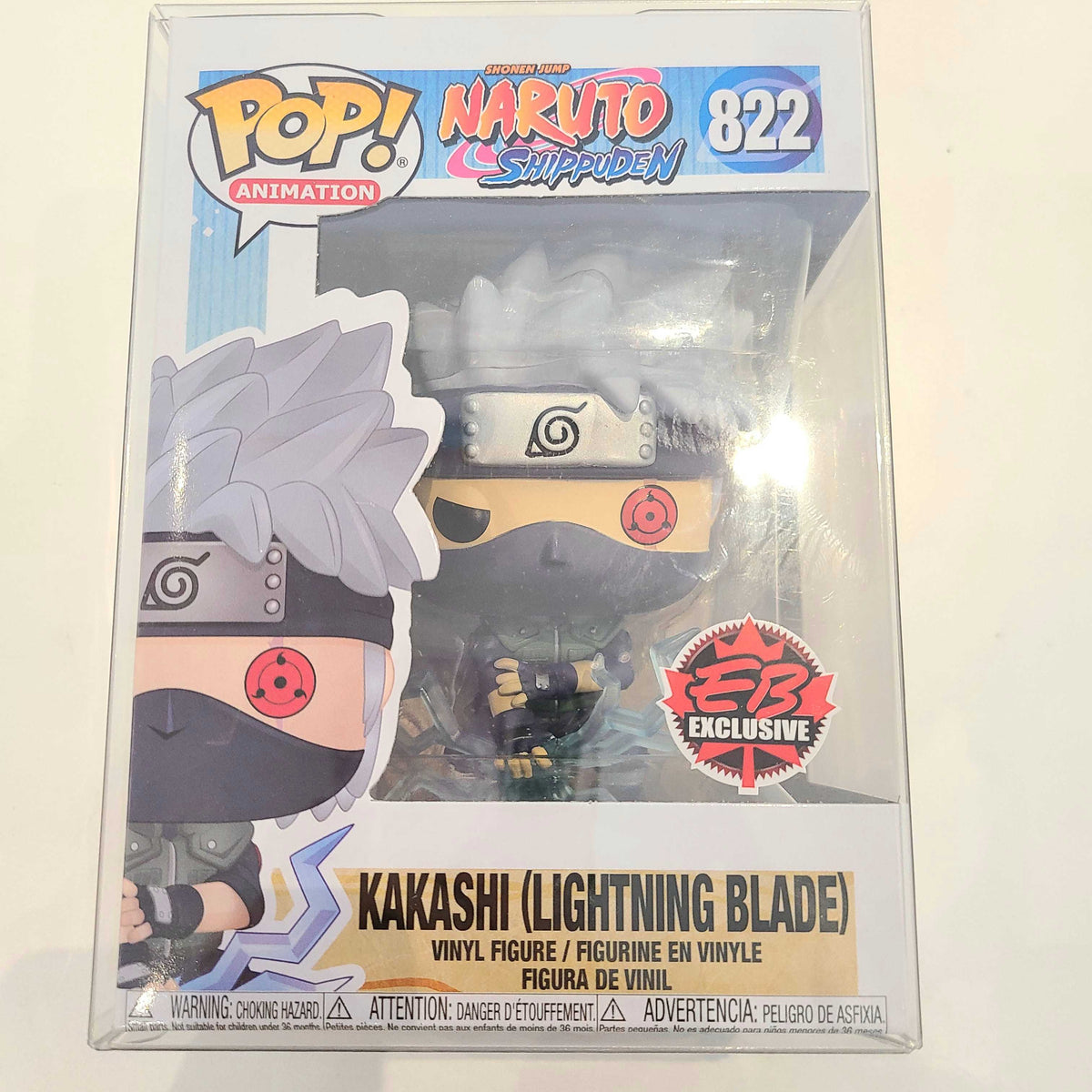 Naruto: Kakashi (Lightning Blade) EB Exclusive POP! Vinyl Figure by Funko