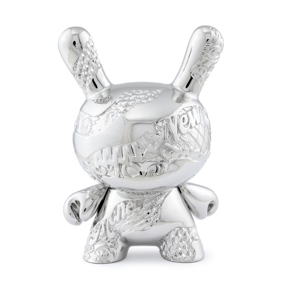 New Money Metal 5-Inch Dunny by Tristan Eaton x Kidrobot