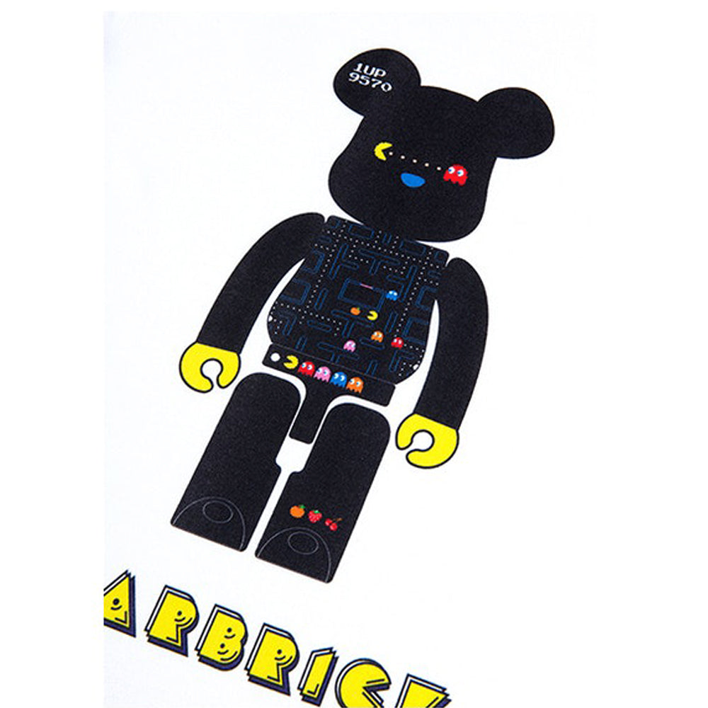 PAC-MAN Bearbrick Long Sleeve T-shirt by Medicom Toy