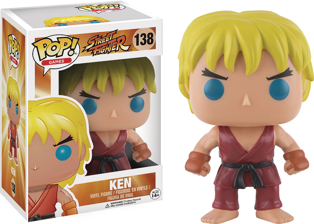 Street Fighter Ken POP Vinyl Figure