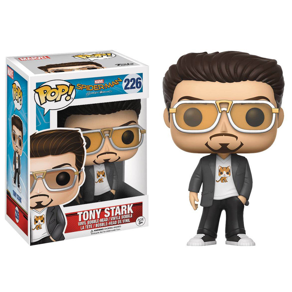 Spiderman: Homecoming Tony Stark Pop Vinyl Figure