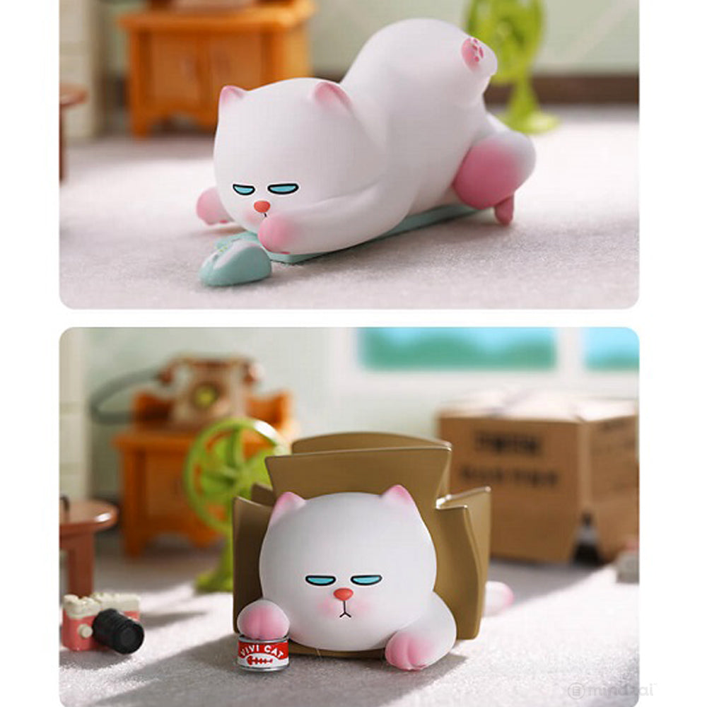 Vivicat Lazily Lying Prone Blind Box Series by POP MART