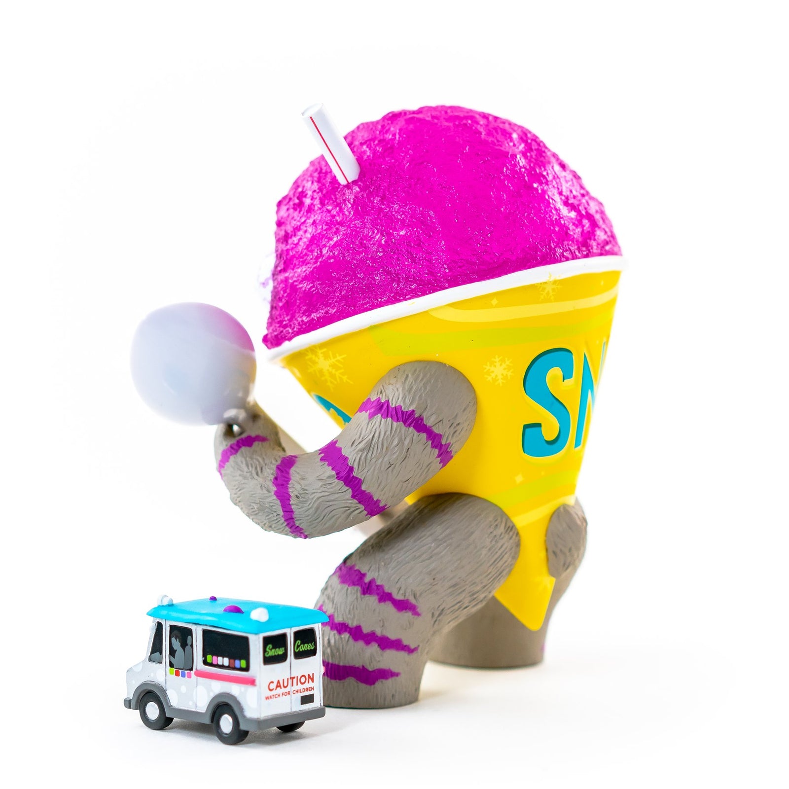 Abominable Snow Cone 2nd Serving - Grape Edition by Jason Limon x Martian Toys