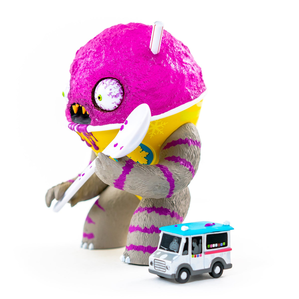 Abominable Snow Cone 2nd Serving - Grape Edition by Jason Limon x Martian Toys