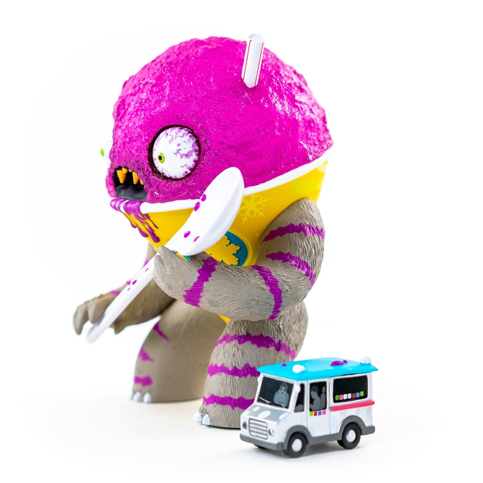 Abominable Snow Cone 2nd Serving - Grape Edition by Jason Limon x Martian Toys