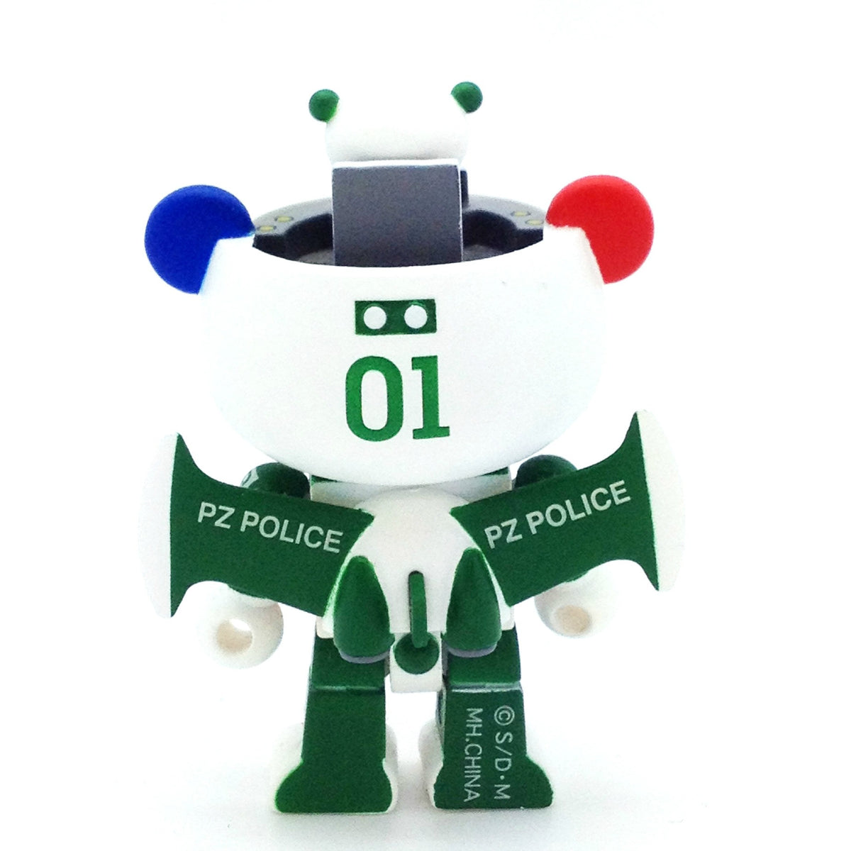 Panda Z Robomination - PZ Police - 01 (Version 2) - Mindzai  - 2