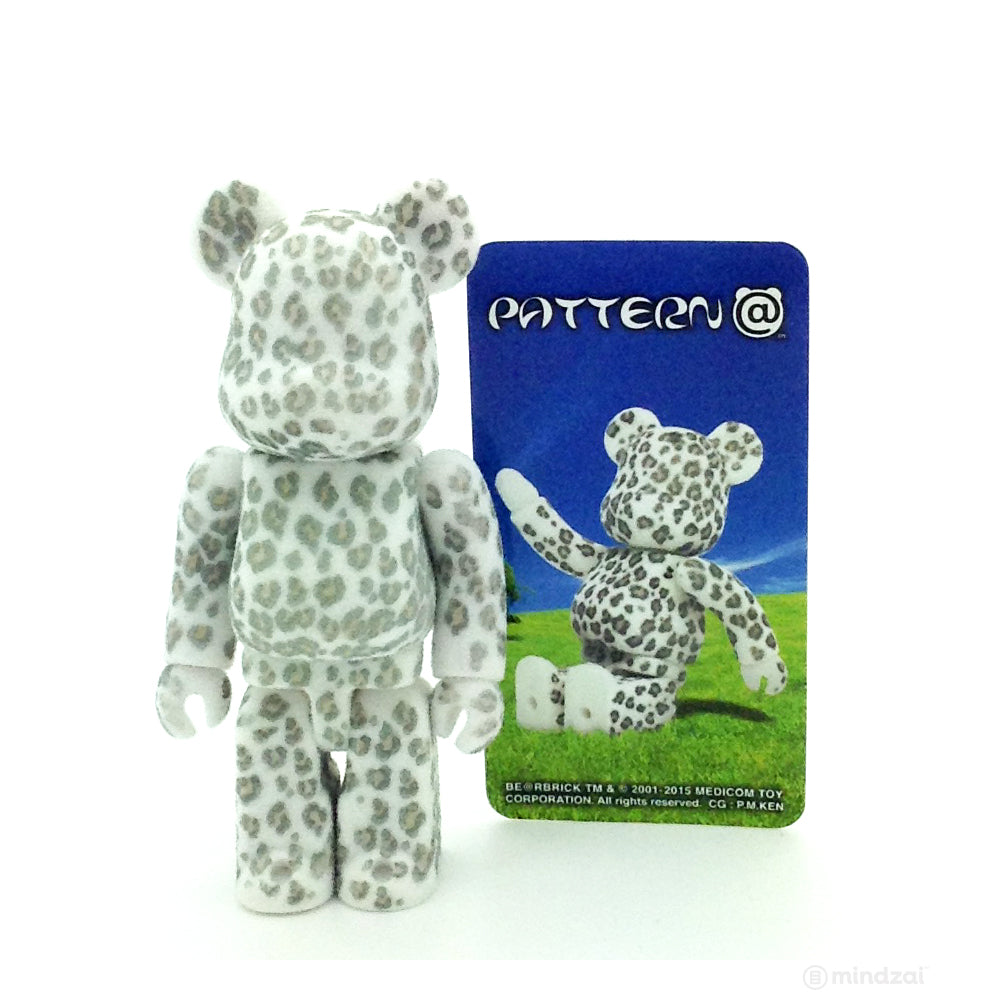 Bearbrick Series 30 - White and Grey Leopard (Secret Pattern)