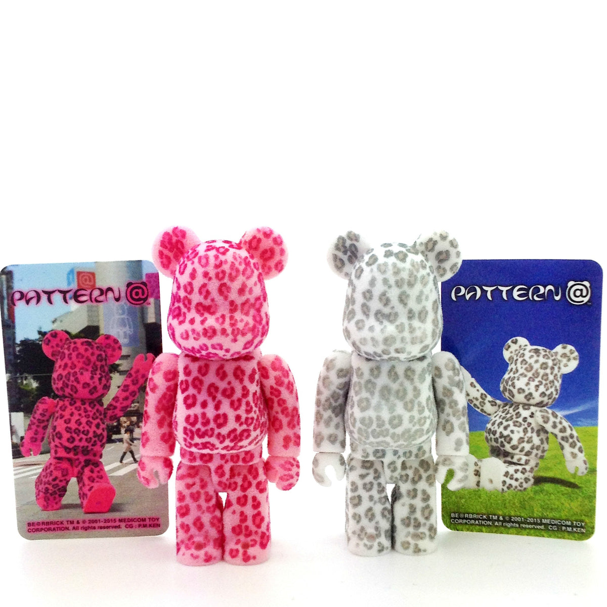 Bearbrick Series 30 - Pink Leopard and Grey Leopard (Secret Pattern) - Mindzai  - 2