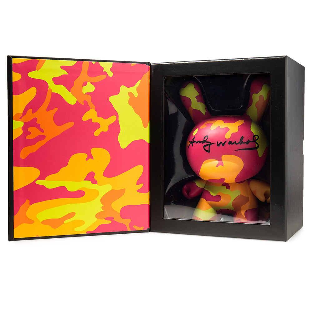 Andy Warhol Pink Camo Masterpiece 8” Dunny - Special Order
