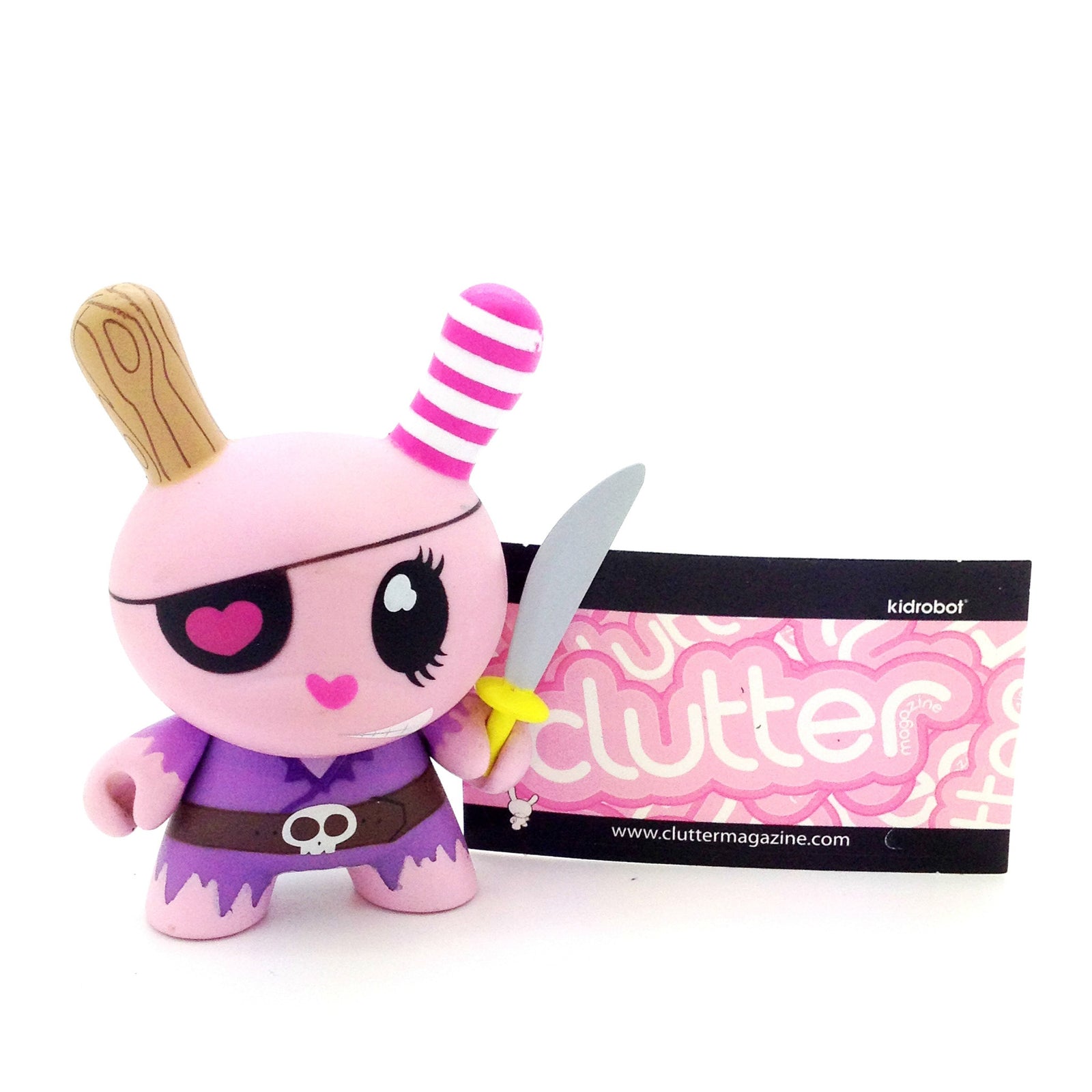 Dunny Series 5 - Pirate (Clutter Magazine) - Mindzai  - 2