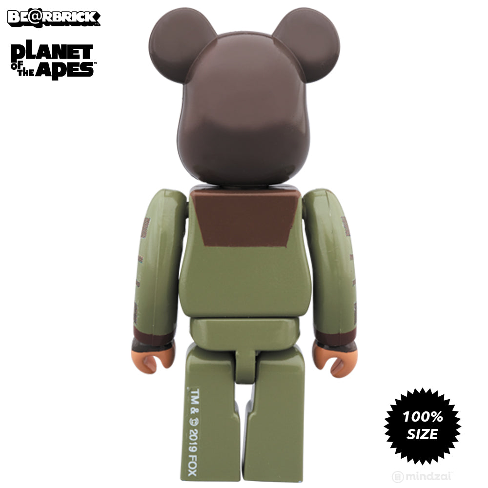 Planet Of The Apes Cornelius and Zira 100% Bearbrick 2-Pack