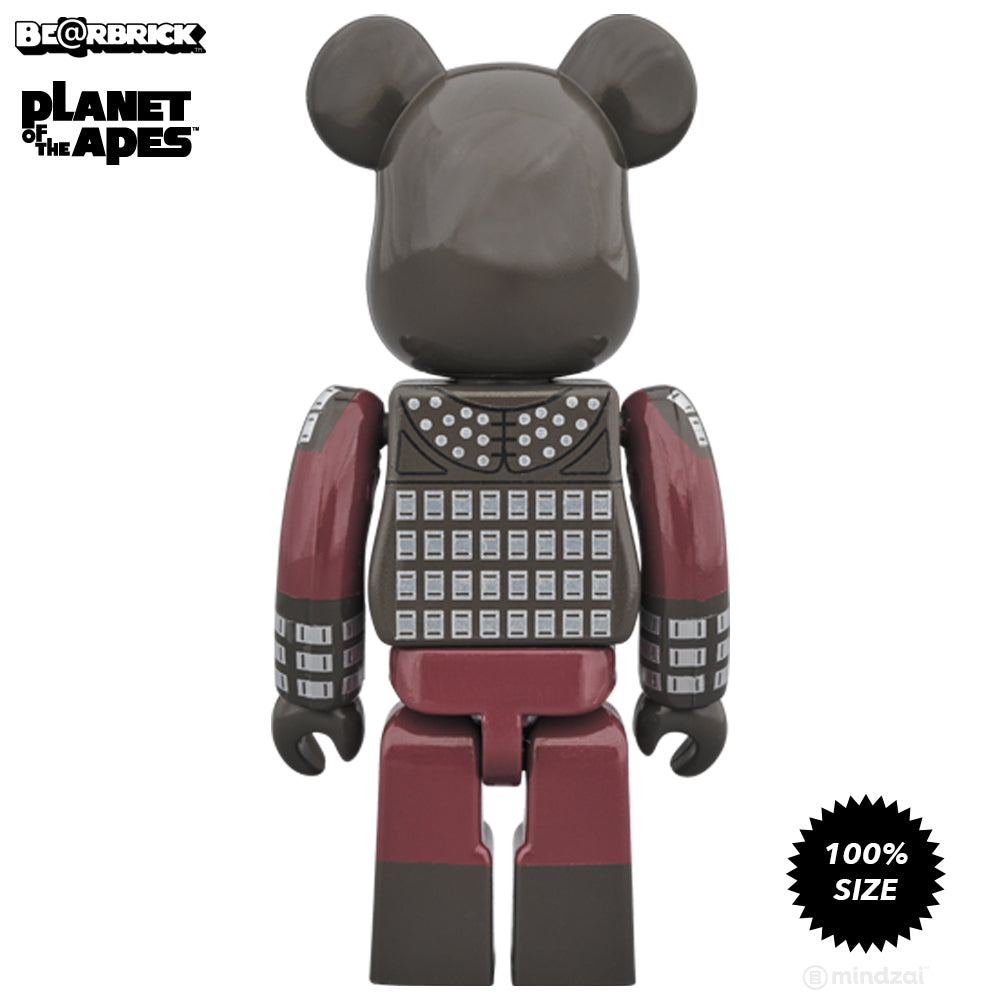 Planet Of The Apes General Ursus & Soldier 100% Bearbrick 2-Pack