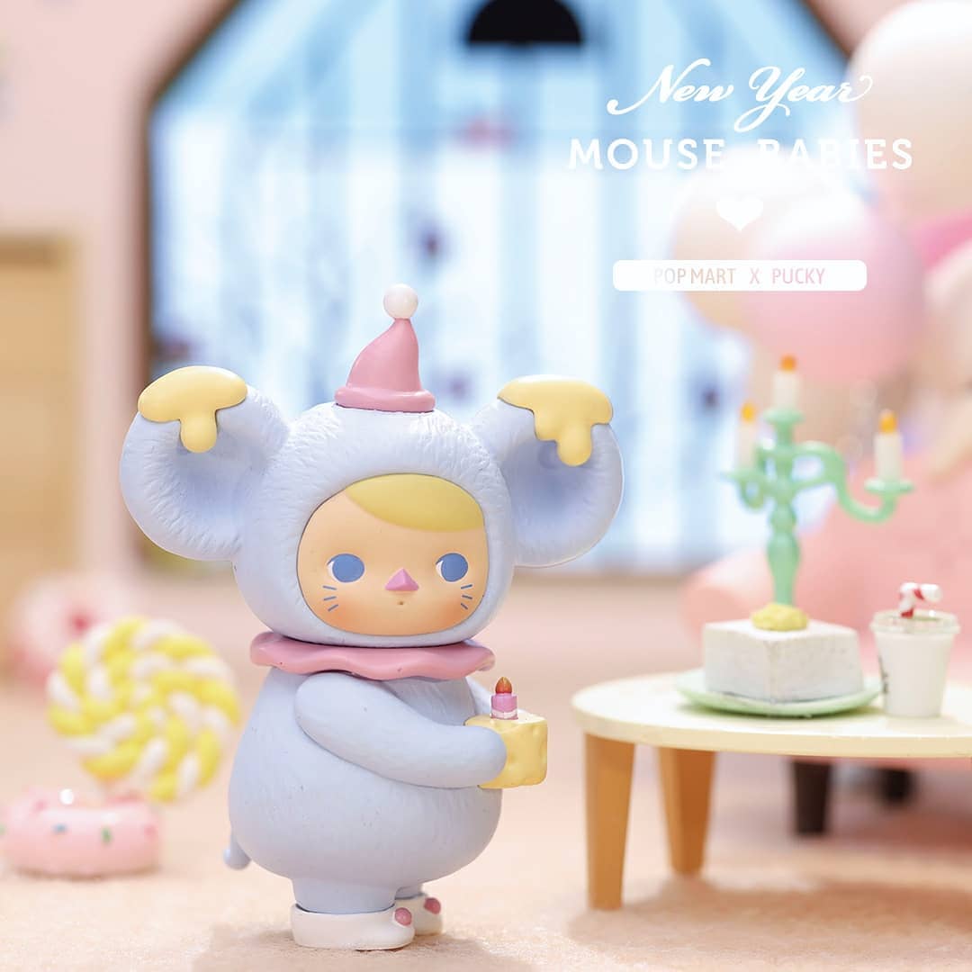 Pucky Mouse Babies New Year 2020 Set by Pucky x POP MART