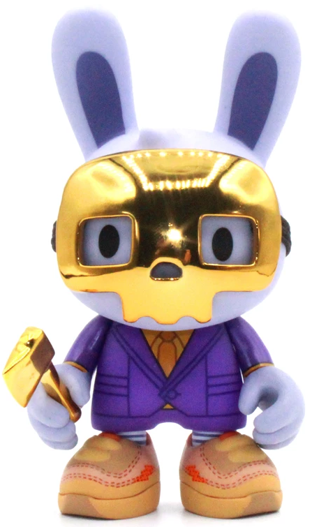 Purple Guggimon (Chaser) - Janky Series 2 by Superplastic