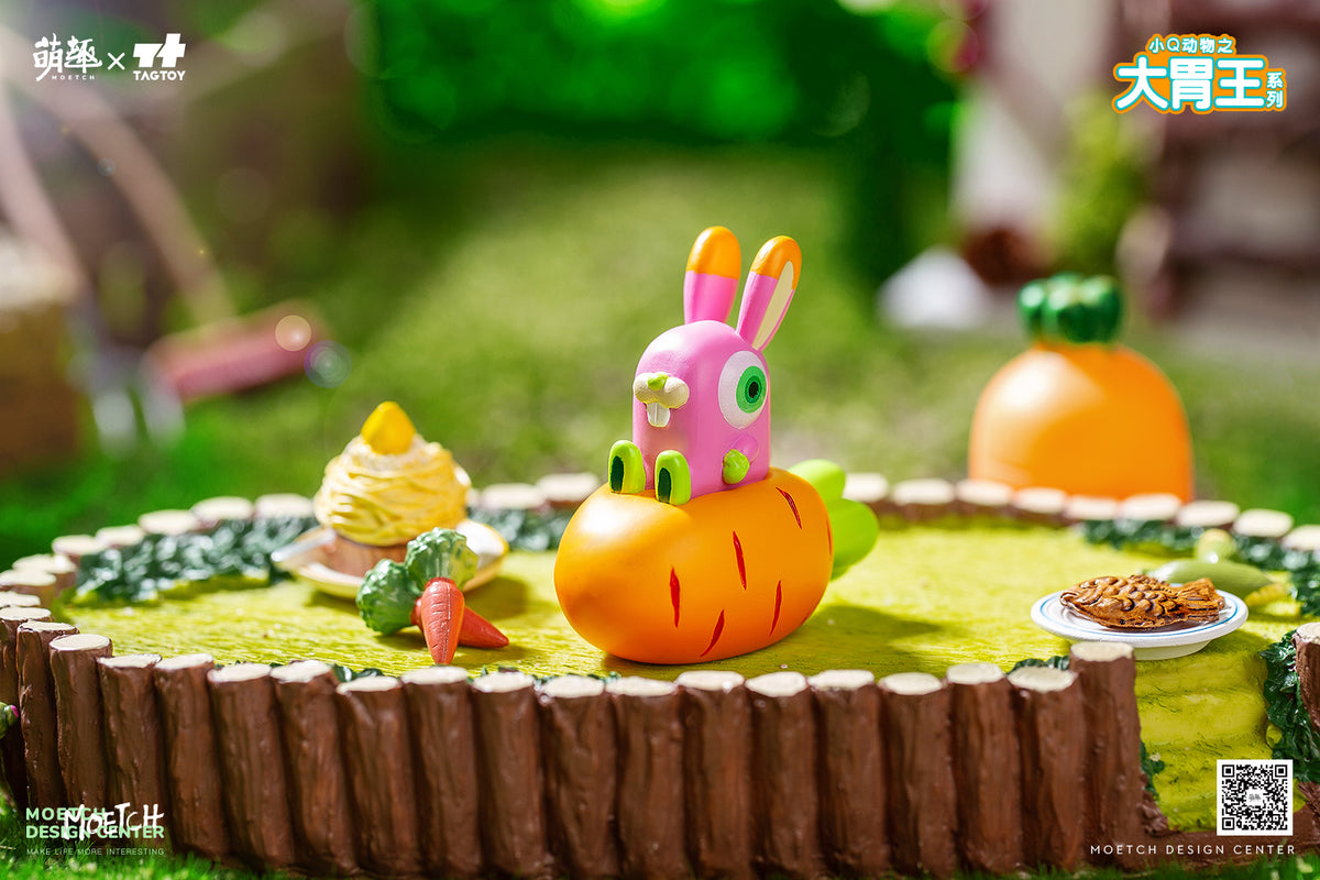 Little Q Animals - Hungry King Series by Moetch Toys