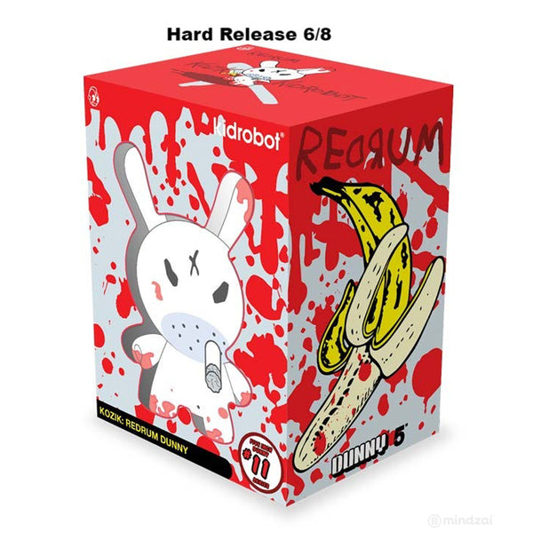 Redrum 5-Inch Dunny by Frank Kozik x Kidrobot - Mindzai Toy Shop