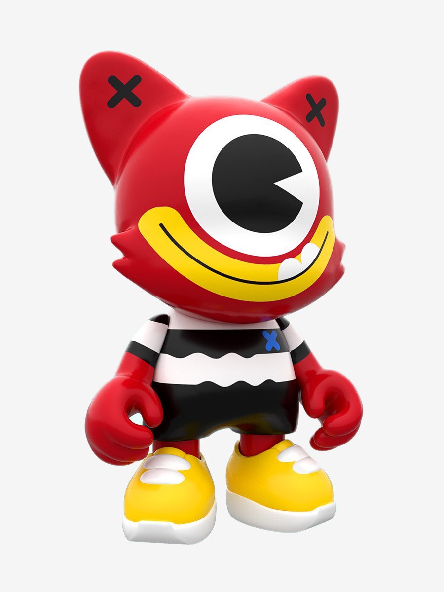 SuperPlastic Super Janky Ro-Mu-Lo Eye Strain Red (El Grand Chamaco)