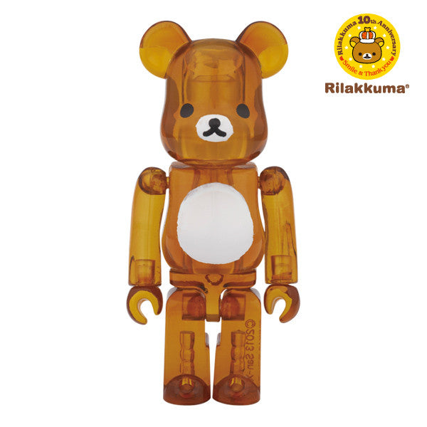 Rilakkuma Clear 100% Bearbrick - Mindzai 