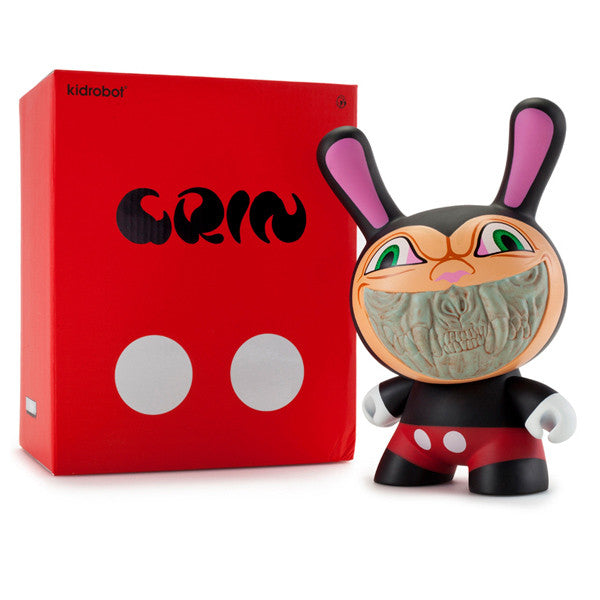 Apocalypse Grin 8 inch Dunny by Ron English x Kidrobot - Special Order - Mindzai  - 3
