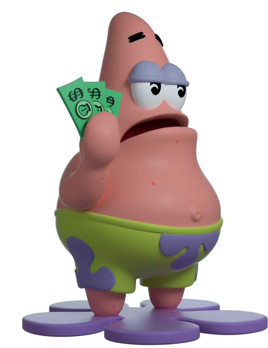 Spongebob Squarepants: I Have 3 Dollars Toy Figure by Youtooz Collectibles