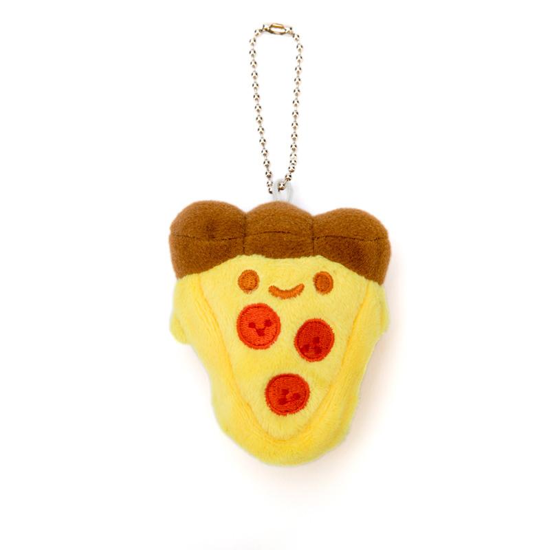 Kawaii Food Party - Pizza Plush Charm by 100% Soft