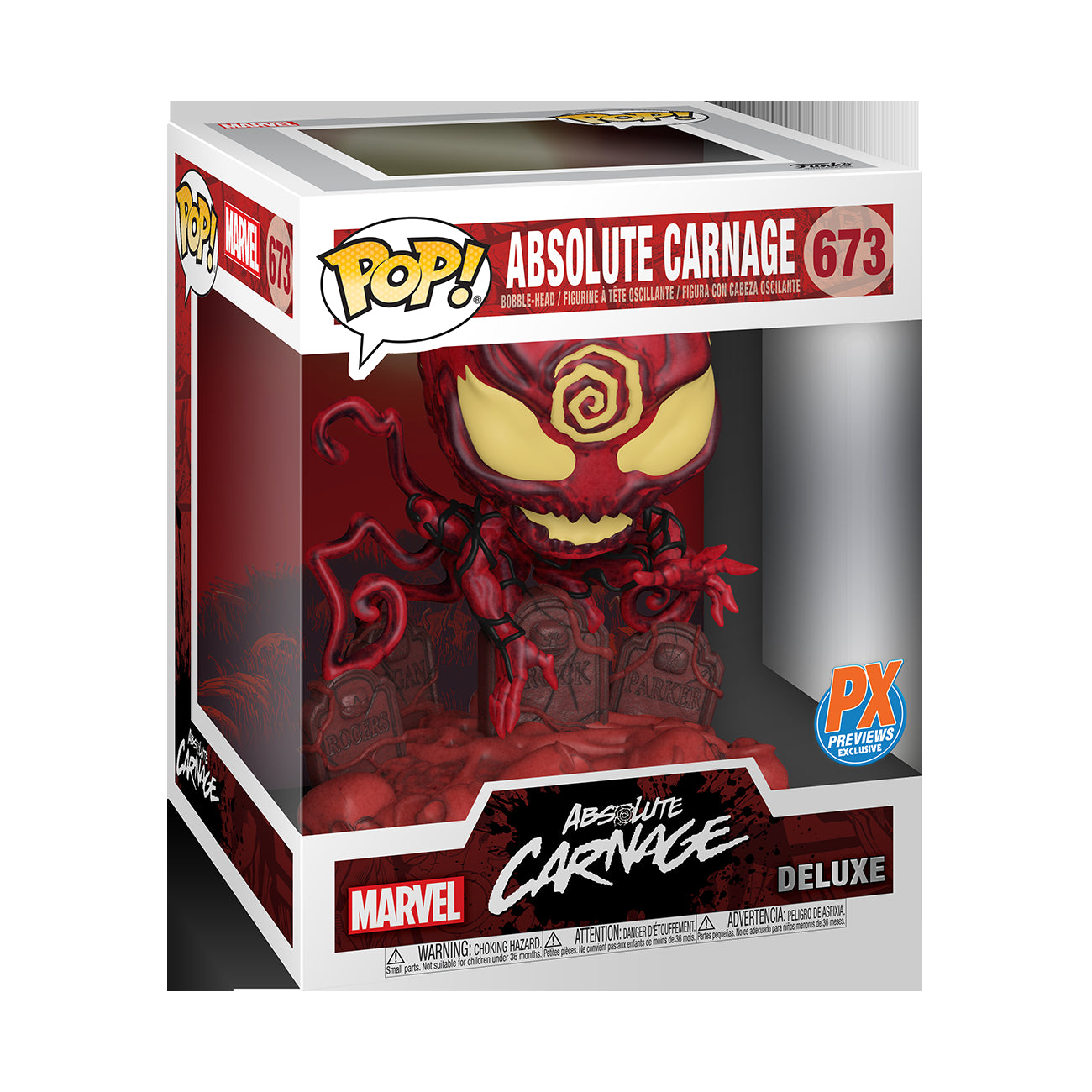 Marvel Heroes Absolute Carnage Deluxe PX Exclusive POP by Funko