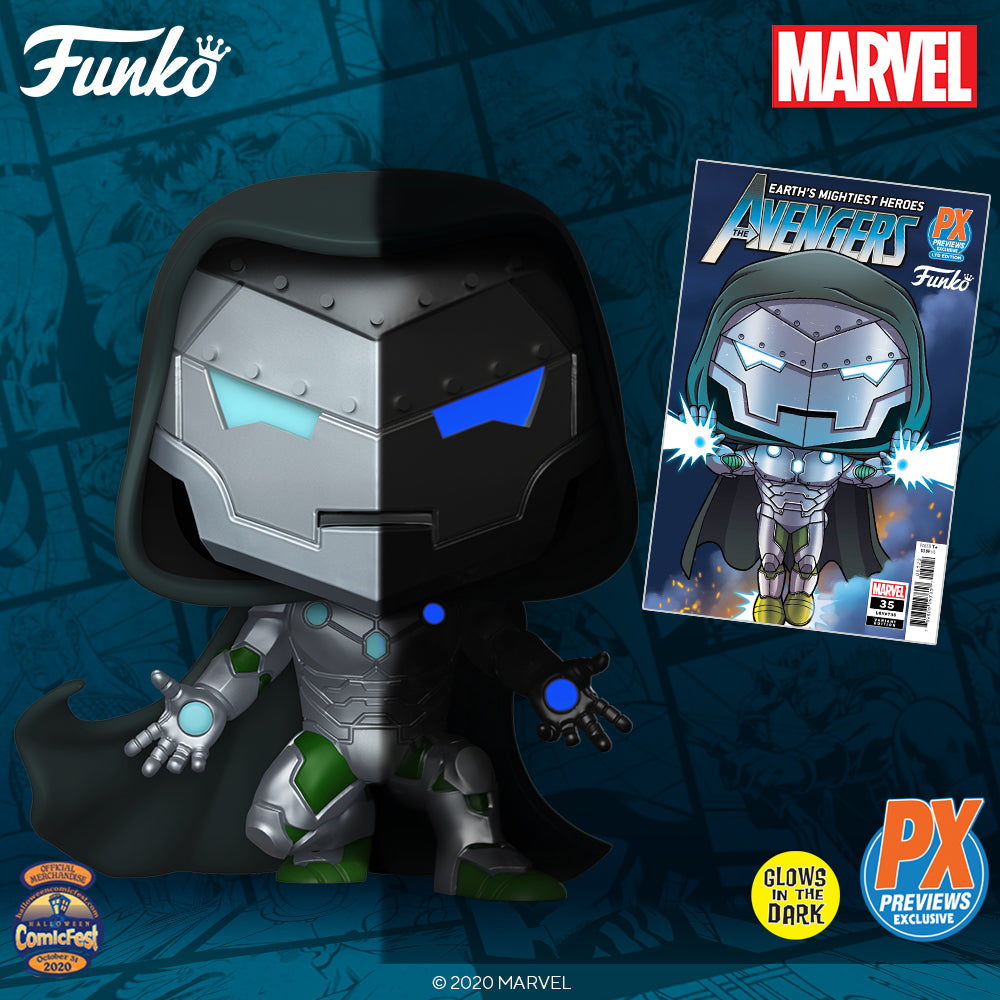 Marvel Doom Infamous Iron Man HCF 2020 PX Exclusive POP by Funko