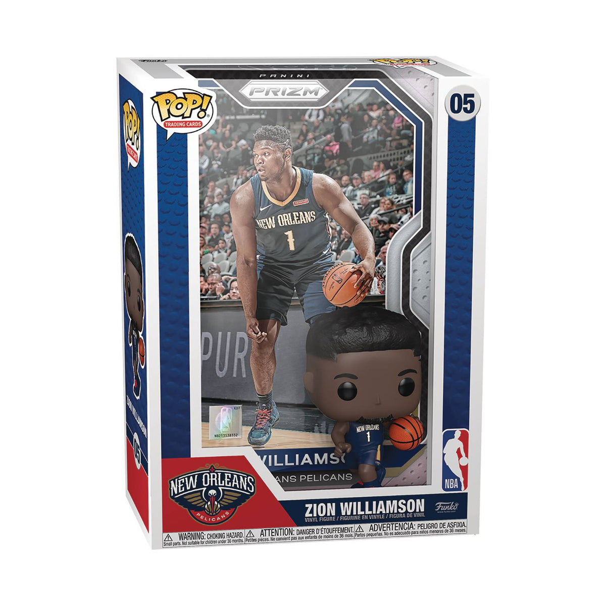 NBA Trading Card Zion Williamson POP! Vinyl Figure by Funko