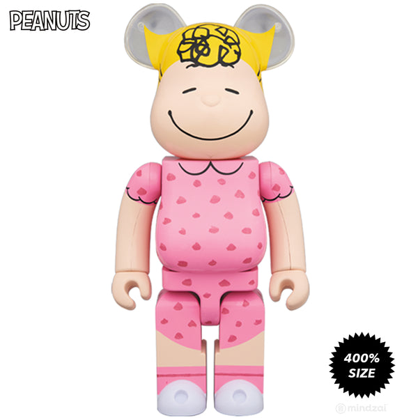 Sally Brown Peanuts 400% Bearbrick by Medicom Toy - Mindzai Toy Shop